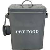 Selections Pet Food Storage Tin French Grey