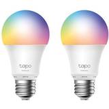 LED Lamps on sale TP-Link Tapo Smart Light Bulbs, 16M Colors, Dimmable (Multicolor 2-pack)