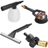 Worx WA4072 Hydroshot Deluxe Cleaning Accessory Kit, Black