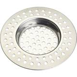 KitchenCraft Stainless Steel Large Hole Sink Strainer 75mm