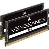 Corsair SO-DIMM DDR5 RAM Memory Corsair Vengeance Black SO-DIMM DDR5 4800MHz 2x8GB (CMSX16GX5M2A4800C40)