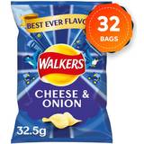 Snacks Walkers Cheese and Onion Crisps 32.5g Pack AU69882