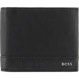 Hugo Boss Wallets HUGO BOSS Grained-leather wallet with polished-silver hardware