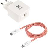 Cell Phone Chargers - Red Batteries & Chargers Xtorm USB-C Wall Charger with 18W Power Delivery & Lightning Cable- White