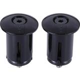 BBB Grips BBB Black BHT-96 Screw On End Caps - 2 Pieces