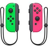 Nintendo Switch Game Controllers Nintendo Switch Joy-Con Controller Pair Neon Green Neon Pink