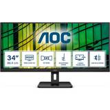 AOC 3440x1440 (UltraWide) - Standard Monitors AOC Essential-line U34E2M/BK