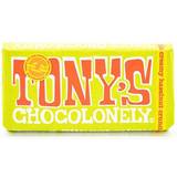 Confectionery & Biscuits Tony's Chocolonely 2 Ethical Bars Milk Creamy Hazelnut Crunch
