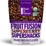 Dried Fruit In Nature Organic Fruit Fusion Supersnacks Superberry