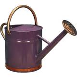 Selections Heritage Heather & Copper Metal Watering Can Rose