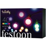 Dimmable String Lights Twinkly Smart App Controlled Festoon II String Light