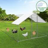 Bird & Insects Pets 4m 6m 2m Chicken Run Cage Pen Walk In Chickens Hens Dogs Poultry