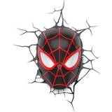 Miles morales Marvel 3D LED Spider-Man Miles Morales Face Night Light