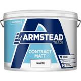 Armstead Trade White Paint Armstead Trade Contract Matt 10L standard colours White
