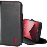 Red Wallet Cases Torro Leather Wallet Case for iPhone 13 Pro