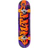 (Orange) Graffiti II 7.25inch Mini Complete Skateboard