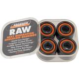 Orange Skateboard Accessories Bronson Speed Co. Raw Bearings (8 Pack)