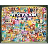 White 24 inch tv White Mountain Puzzles Jigsaw Puzzle 1000 Pieces 24-inch x 30-inch, TV Families