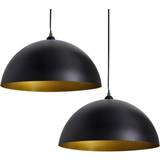 vidaXL Semi Spherical Ceiling Lamp 2pcs
