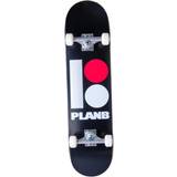 Plan B Complete Skateboard Team (Team Texture) White/Grey 7.87"