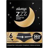 Always Menstrual Protection Always ZZZs Overnight Disposable Period Underwear X3 Period Pants