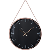 Beliani Clocks Beliani Hanging Clock Ã¸ Synthetic Material Modern Wall Clock