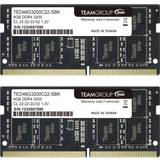 TeamGroup SO-DIMM DDR4 RAM Memory TeamGroup Elite DDR4 3200MHz 2x8GB (TED416G3200C22DC-S01)