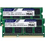 TIMETEC Hynix IC SO-DIMM DDR3L 1600MHz 2x8GB for Apple (MM-H8GD316J7D)