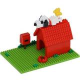 Blocks Peanuts Snoopy House Nanoblock Sights to See Constructible Figure