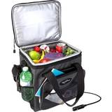 Koolatron D13 Hybrid Portable 12V Cooler Bag With Shoulder Strap