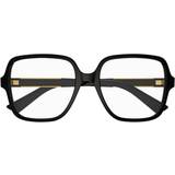 Gucci GG 1193O 001, including lenses, SQUARE Glasses, FEMALE