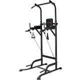 Exercise Benches & Racks Multi-function Power Tower Dip Station Pull Up Bar with Adjustable Height