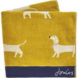 Joules Sausage Dogs Bath Towel, Gold