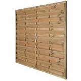 Fences Forest Garden Pressure Treated Horizontal Hit Miss Fence Panel
