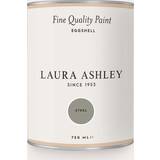 Laura Ashley Grey - Wood Paints Laura Ashley Eggshell Steel Wood Paint Grey 0.75L