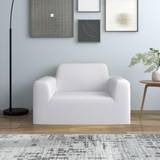 vidaXL Stretch Couch Jersey Loose Sofa Cover White