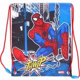 Multicoloured Gymsacks Spiderman Stor Drawstring Lunch bAG