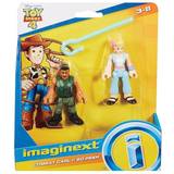 Disney Play Set Disney Imaginext Pixar Toy Story Bo Peep & Combat Carl Figure 2-Pack