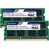 Timetec Hynix IC 16GB KIT(2x8GB) Compatible for Apple DDR3 1333MHz PC3-10600 for Early/Late 2011 13/15/17 inch MacBook Pro, Mid 2010 Mid/Late 2011