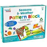 Learning Resources hand2mind Seasons & Weather Pattern Block Puzzle Set (94462) Quill