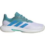 Tennis Racket Sport Shoes adidas CourtJam Control M - Mint Ton/Pulse Blue/Cloud White