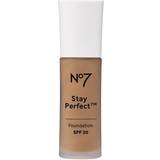 No7 Cosmetics No7 Stay Perfect Foundation SPF30 #26 Bamboo