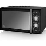 900 W Microwave Ovens Swan SM22070LBN Black