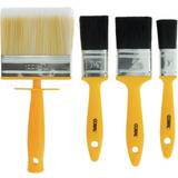 Coral Essentials Paint Brushes with Block 4 Piece Set