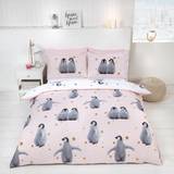 Orange Bed Set Kid's Room Rapport Starry Penguins Pink Duvet Set Double