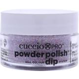 Dipping Powders Cuccio Pro Powder Polish Nail Colour Dip System - Deep Purple Glitter