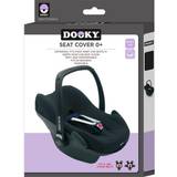 Dooky Seat Cover 0 Black Uni Car Seat Cover (for 3 and 5 Point Belt System, for Age Range, Fits Most Brands) Black