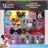 Townley Girl Disney Minnie Mouse Hair Accessories Kit Gift Set for Kids Tweens Girls Ages 3 (22 Pcs) Including Hair Bow, Coils, Hair Clips, Hair