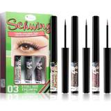 The Balm Eyeliners The Balm Schwing Liquid Eyeliner Trio Long-Lasting Liquid Eyeliner 3 pcs
