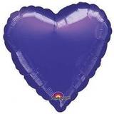 Amscan 18" Metallic Purple Foil Heart